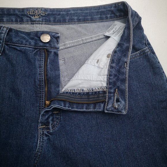 Riders by Lee Ladies Size 10M Relaxed Fit Medium Wash Straight Legs Jeans - Picture 8 of 14